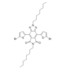 4,8-bis(5-bromothiophen-2-yl)-2-heptyl-6-octyl-[1,2,3]triazolo[4,5-f]isoindole-5,7(2H,6H)-dione