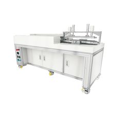 Roller-type double flanging machine