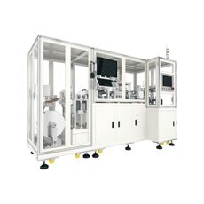 Electrode Die Cutting Machine with continuous coating rolls