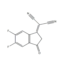 2-(5,6-Difluoro-3-oxo-2,3-dihydro-1H-inden-1-ylidene)malononitrile