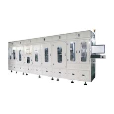 Turntable electrolyte filling machine for blue tooth battery